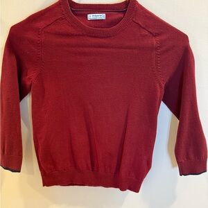Burgundy Boys Mayoral Sweater